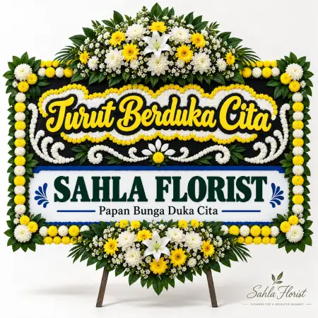 Papan Bunga Duka Medan Industrial Estate