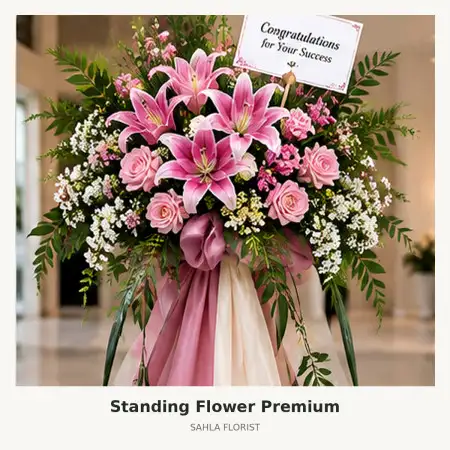 Standing Flowers Medan Industrial Estate